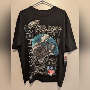 NFL Philadelphia Eagles Black Graphic Tee
